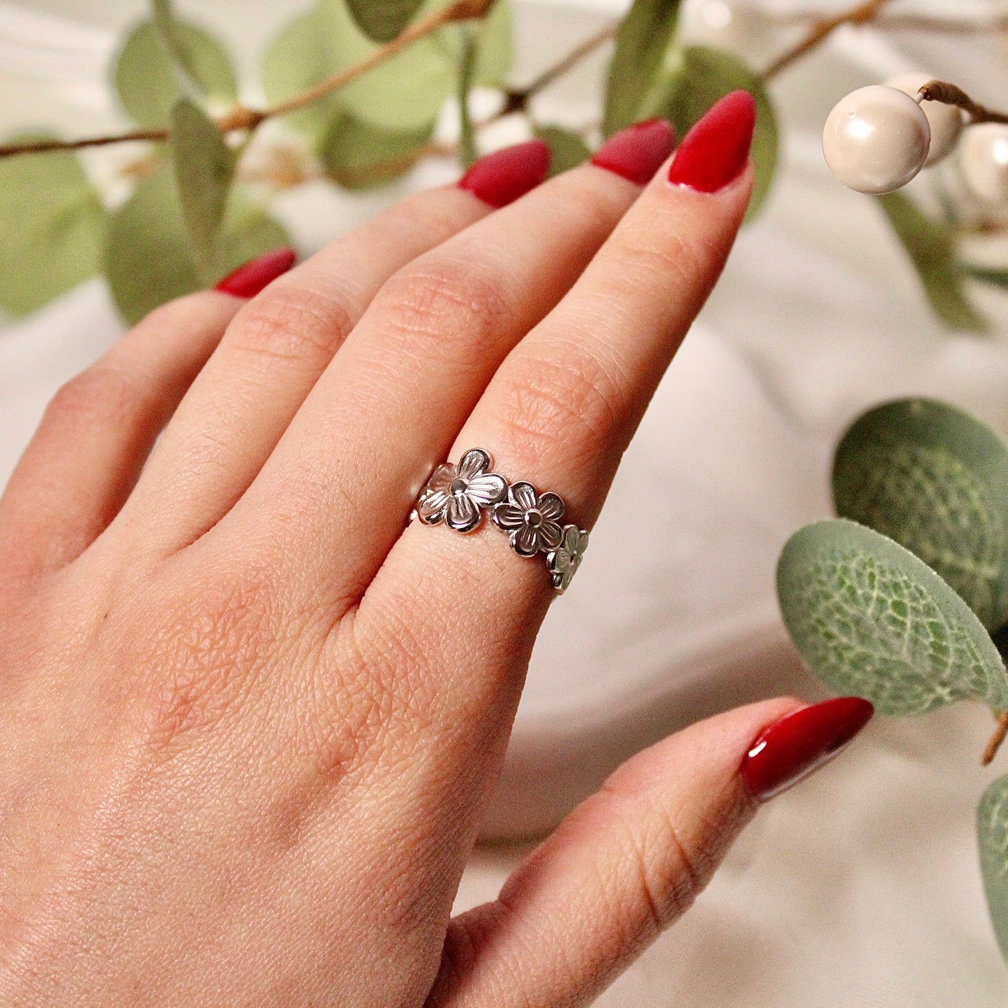 ANILLO DANIELA PLATEADO