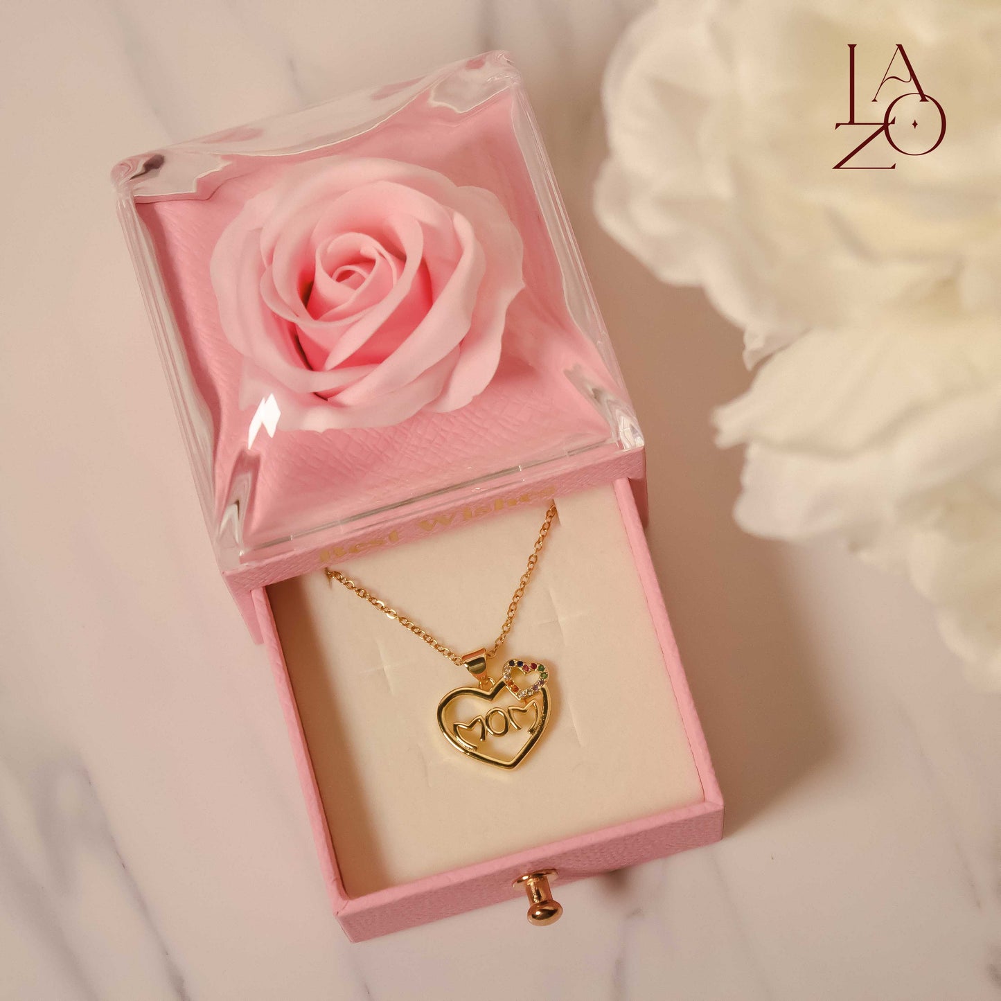 COLLAR MOM CORAZONES UNIDOS