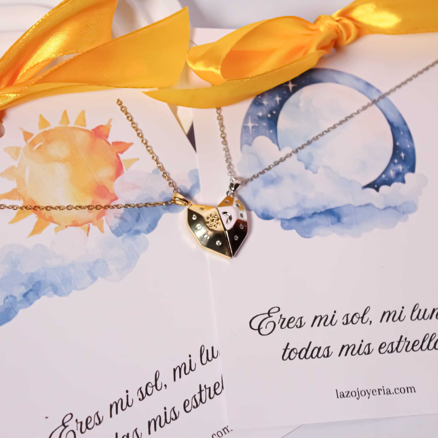 COLLARES SOL Y LUNA