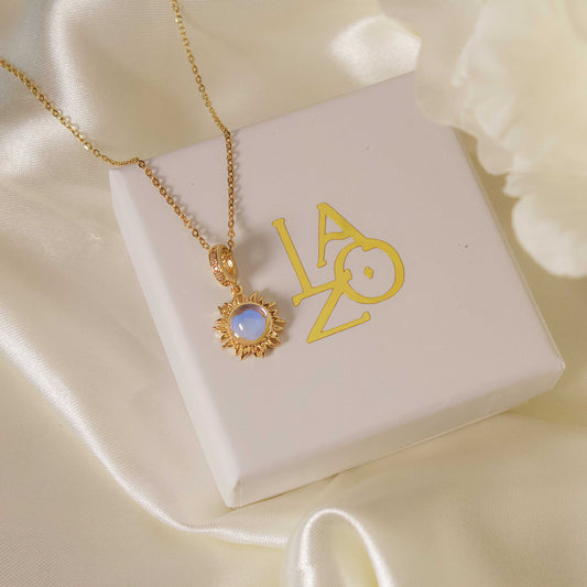 COLLAR SOL DE ÓPALO