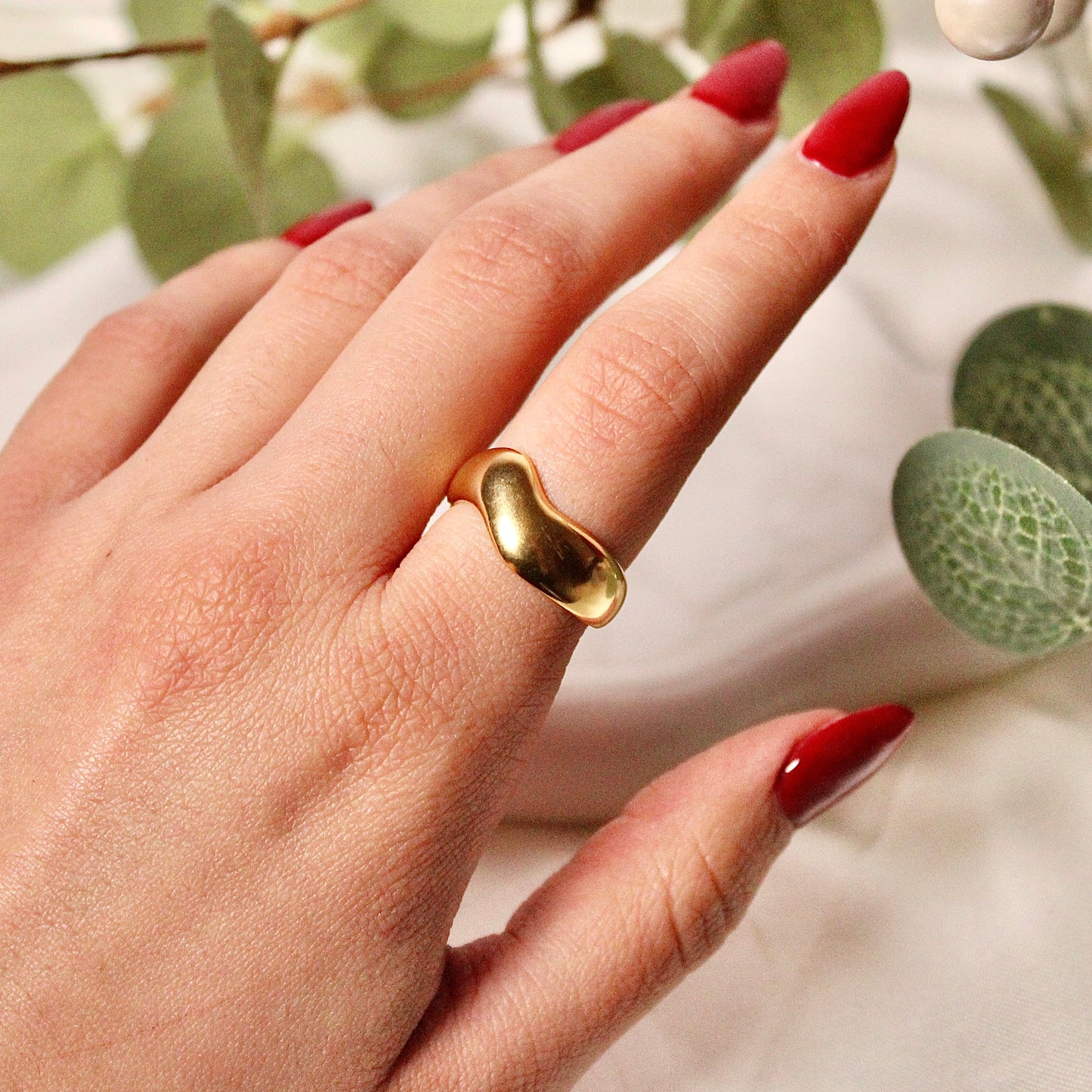 ANILLO ONDULADO GRUESO