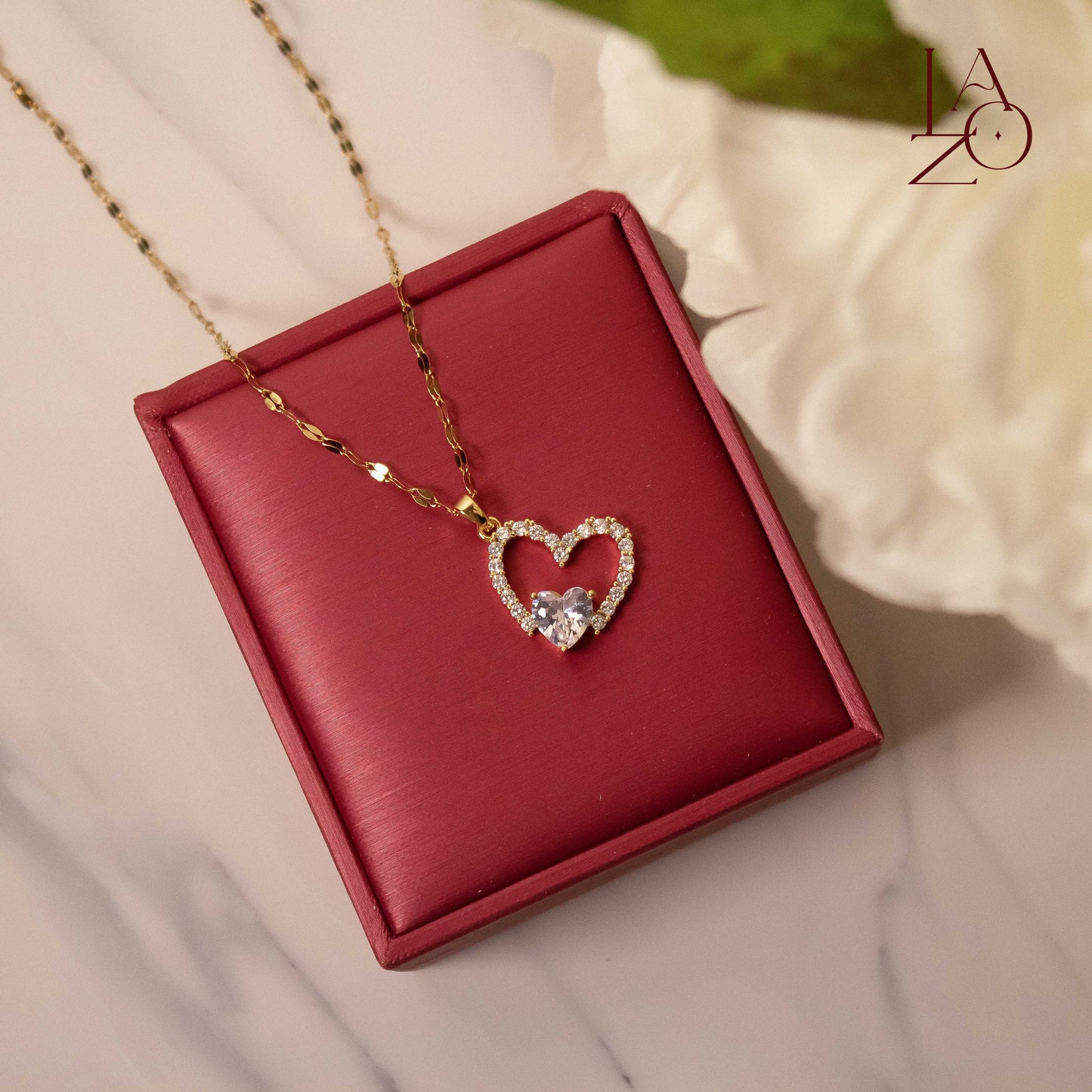 COLLAR DOBLE CORAZÓN
